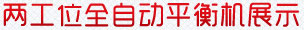兩工位全自動(dòng)平衡機(jī)展示 兩工位全自動(dòng)平衡機(jī)展示